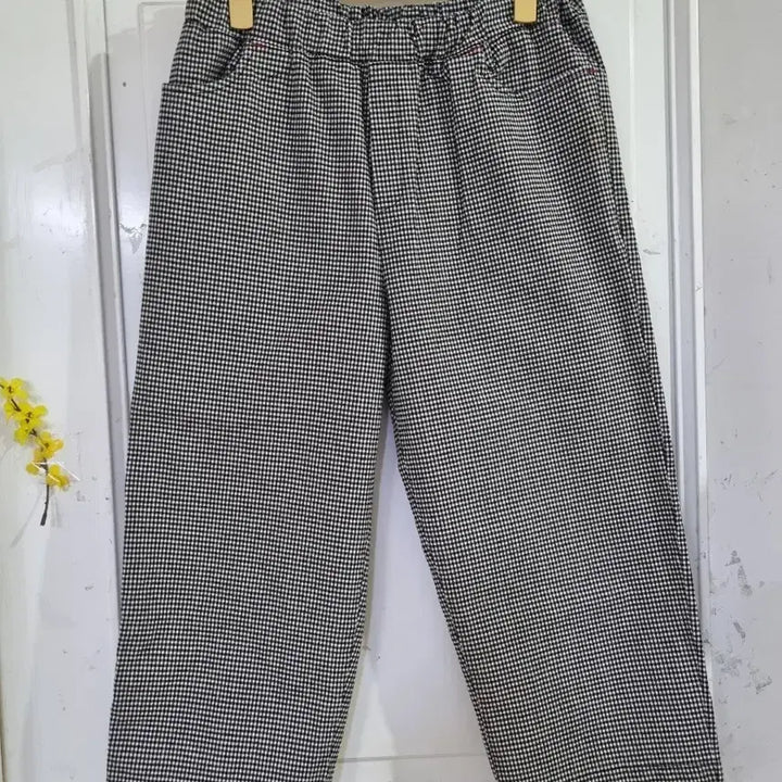 [SOLD OUT] 봄 여름 칠부. 스판 밴딩 면베기통바지. 깨끗해요. 30까지
