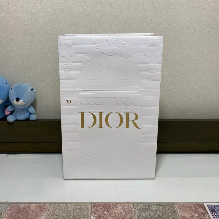[BUNJANG] Dior Montaigne Shopping Bag / 디올 몽테뉴 본점 쇼핑백(25x38x13)