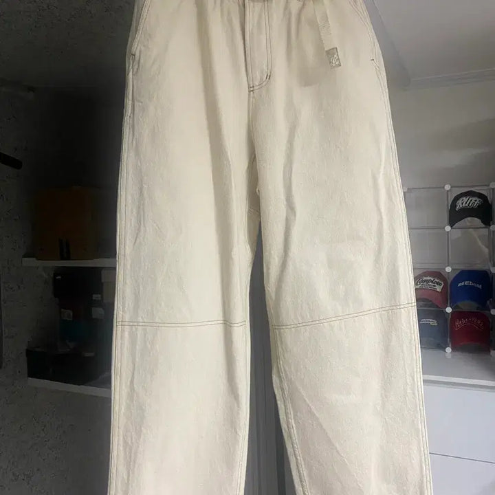 [BUNJANG] Gramicci Natural Wide Denim Pants / L) 그라미치 네츄럴 와이드 데님 팬츠