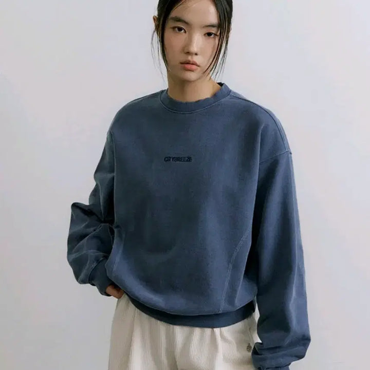 [BUNJANG] CITYBREEZE Pigment Sweatshirt / 시티브리즈 피그먼트 맨투맨 새상품