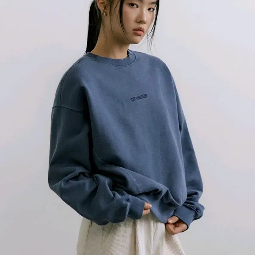 [BUNJANG] CITYBREEZE Pigment Sweatshirt / 시티브리즈 피그먼트 맨투맨 새상품