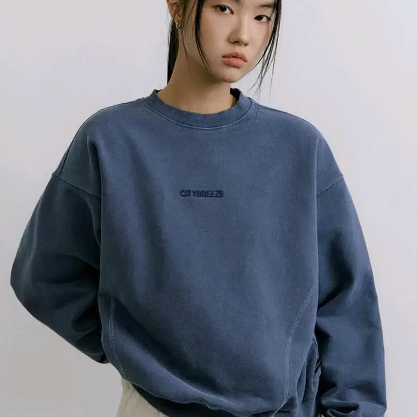 [BUNJANG] CITYBREEZE Pigment Sweatshirt / 시티브리즈 피그먼트 맨투맨 새상품