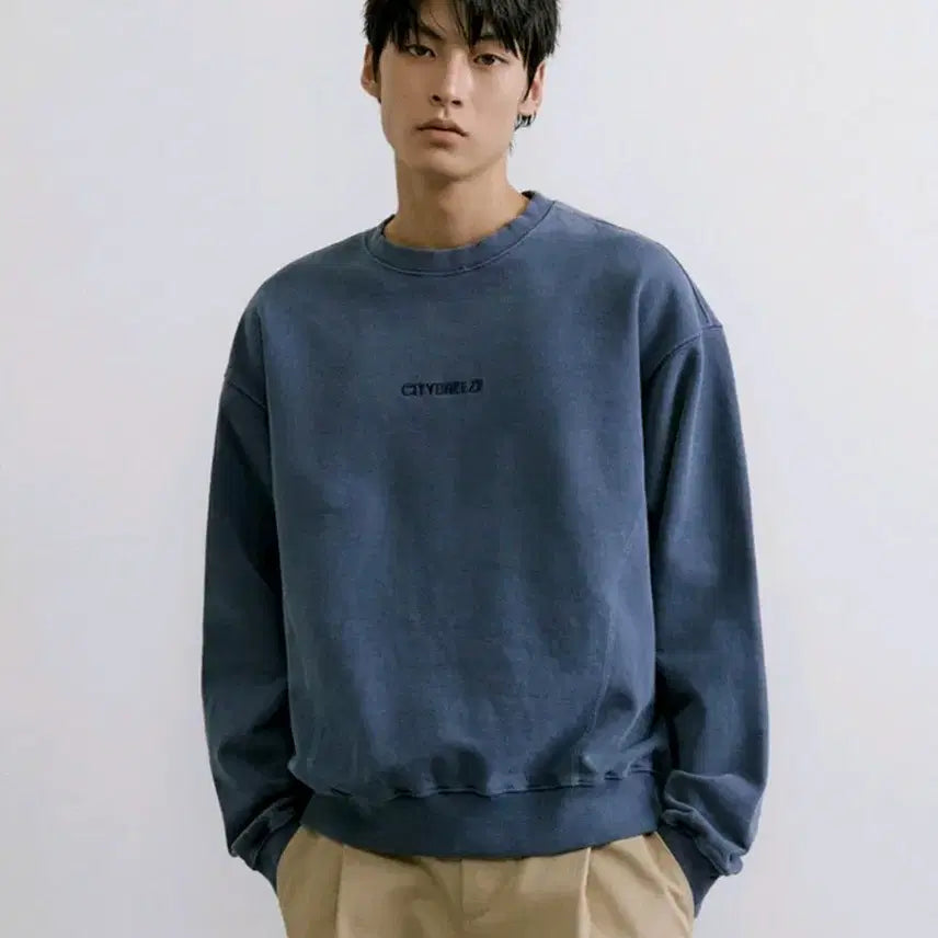 [BUNJANG] CITYBREEZE Pigment Sweatshirt / 시티브리즈 피그먼트 맨투맨 새상품