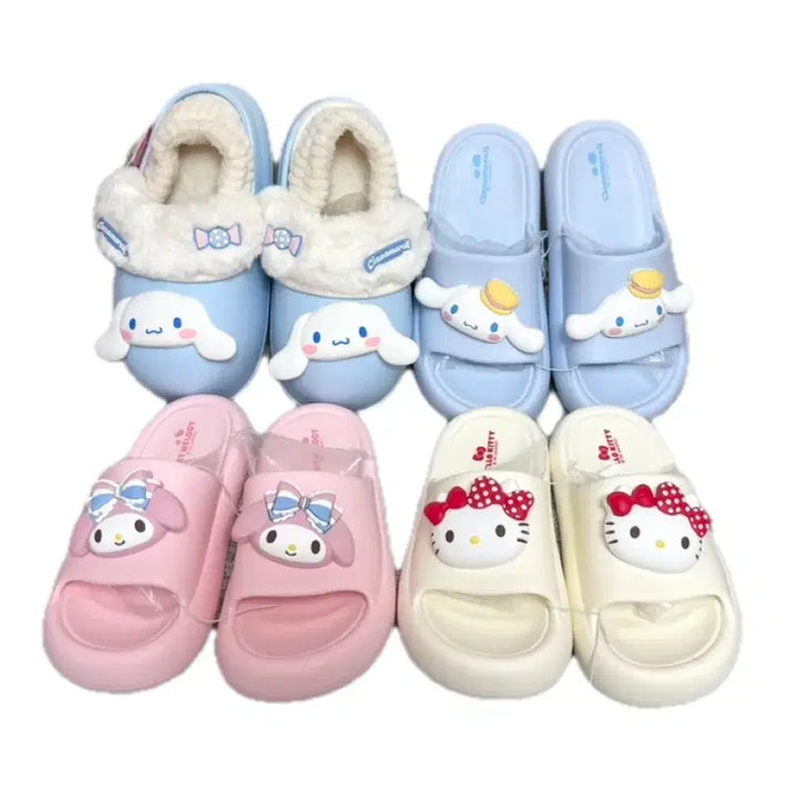 [BUNJANG] Sanrio Hello Kitty/My Melody/Cinnamoroll Indoor Slippers / (최저가)산리오 헬로키티/마이멜로디/시나모롤 실내화 슬리퍼