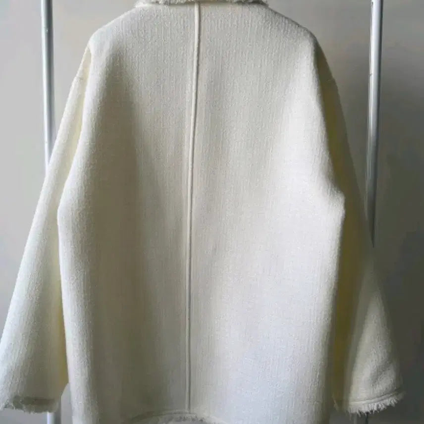 [BUNJANG] Tweed Jacket Ivory New / 여성 트위드 자켓 아이보리 새상품