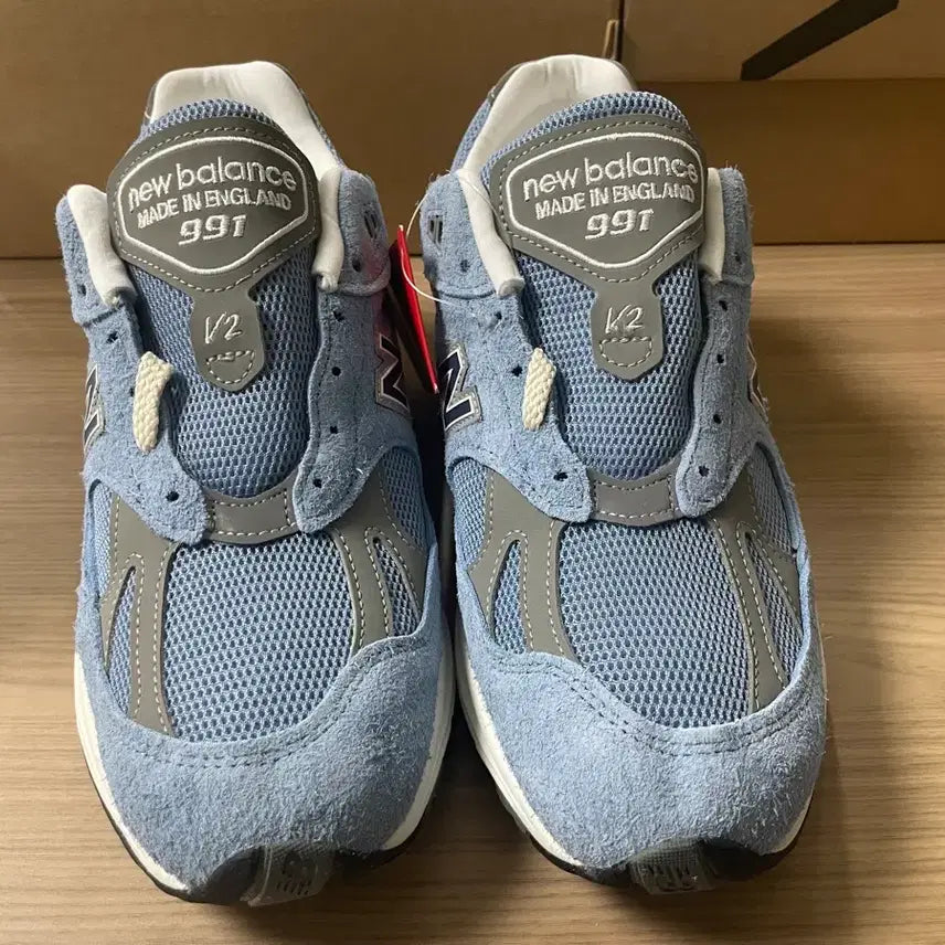 [SOLD OUT] 뉴발란스 991v2  265 메이드 인 UK 셀레스티얼 블루 페이디드 데