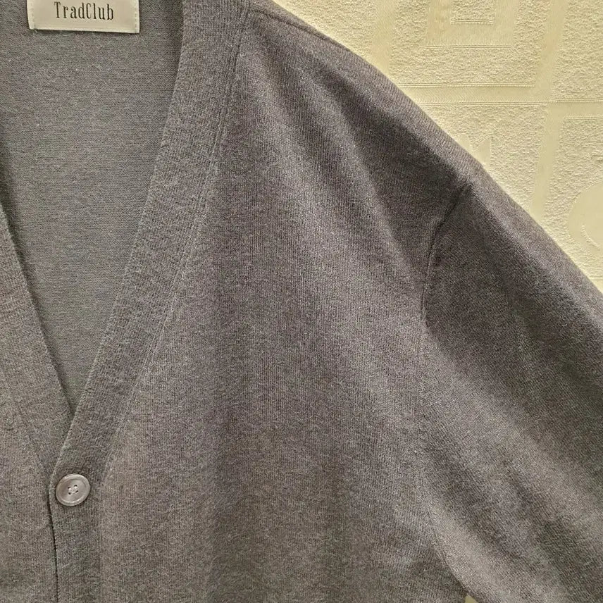 [BUNJANG] TradClub Charcoal XL Cardigan / TradClub 차콜 사이즈 가디건 105