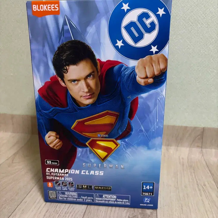 [BUNJANG] Blockiiz Superman Champion Class Figure / 미개봉 새상품 블로키즈 DC 슈퍼맨 챔피언 클래스 피규어  마블