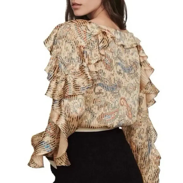 [BUNJANG] MAJE Paisley Blouse / MAJE 마쥬 페이즐리 블라우스 1