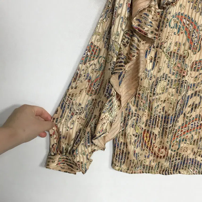 [BUNJANG] MAJE Paisley Blouse / MAJE 마쥬 페이즐리 블라우스 1