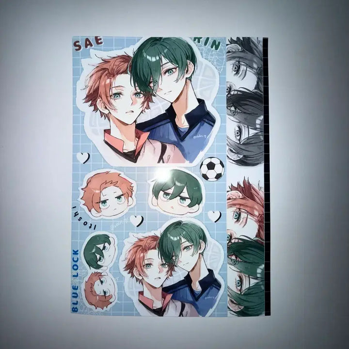 [BUNJANG] Blue Lock Net Print 2L Photo Set / 블루록 일본 넷프린트 2L판 9장