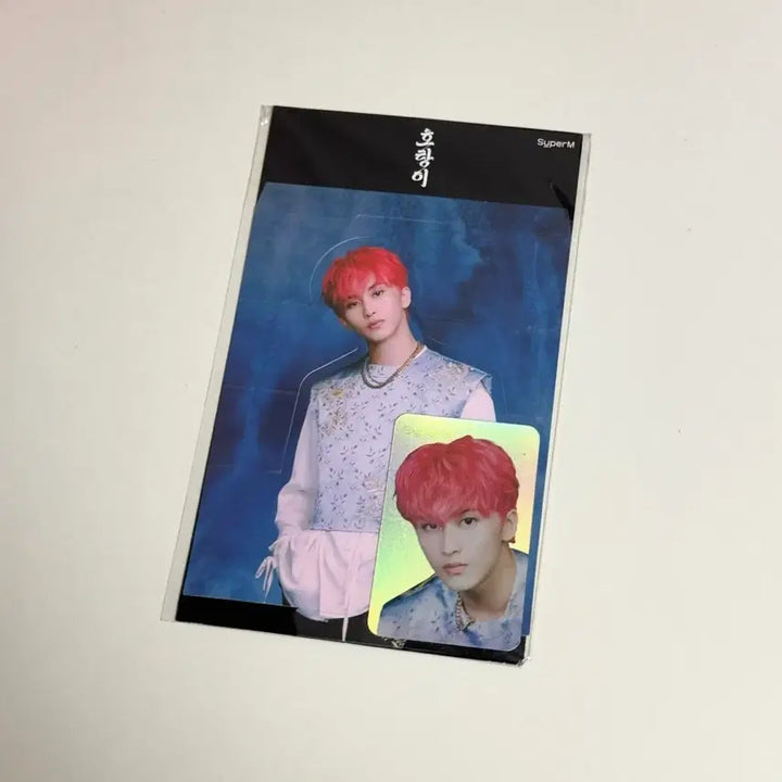 [BUNJANG] NCT Mark SuperM Tiger Hologram Photocard Set / NCT 마크 슈퍼엠 호랑이 홀카 홀로그램카드 세트 포카 포토카드 md엠디