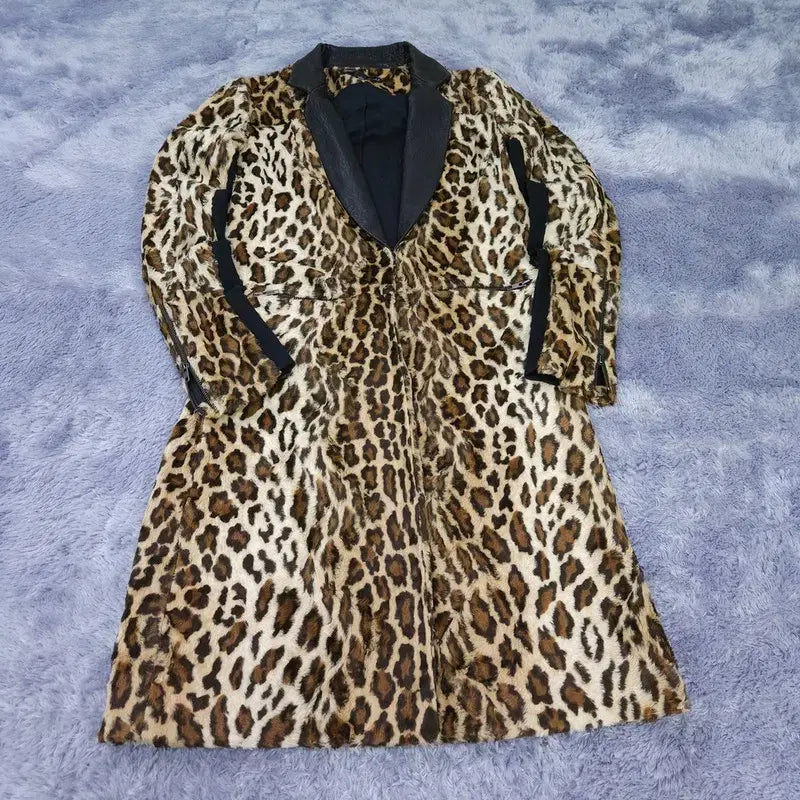 [BUNJANG] Elizabeth and James Leopard Print Jacket / 0 엘리자베스 앤 제임스 호피 자켓 | B