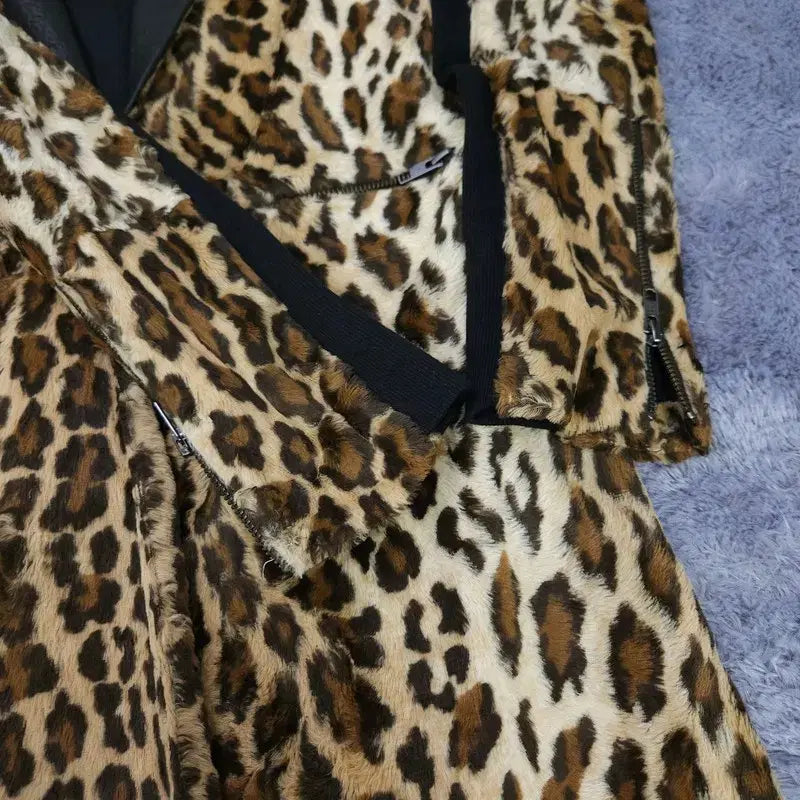 [BUNJANG] Elizabeth and James Leopard Print Jacket / 0 엘리자베스 앤 제임스 호피 자켓 | B