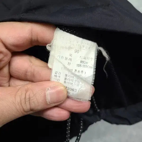[BUNJANG] FUBU Vintage Logo Jacket / 푸부 블랙 빈티지 로고 자켓 90