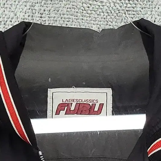 [BUNJANG] FUBU Vintage Logo Jacket / 푸부 블랙 빈티지 로고 자켓 90