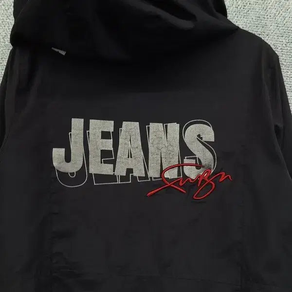[BUNJANG] FUBU Vintage Logo Jacket / 푸부 블랙 빈티지 로고 자켓 90