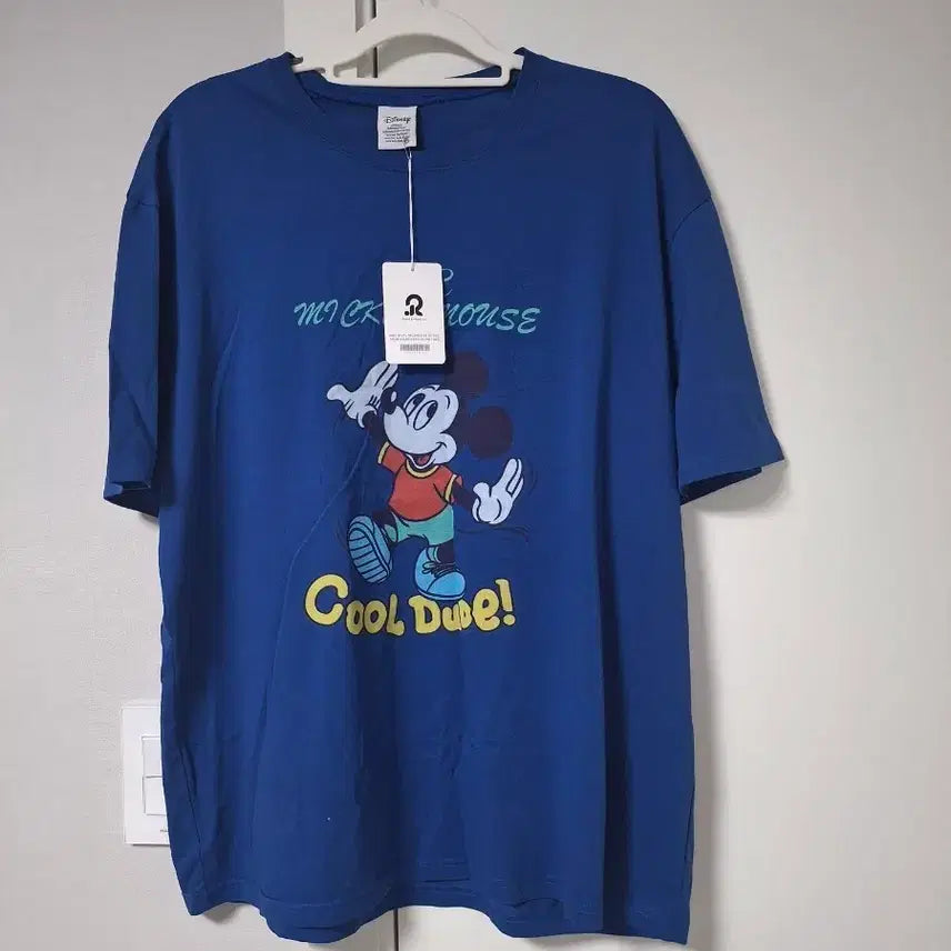 [SOLD OUT] 디즈니 미키마우스 반팔 티셔츠 블루