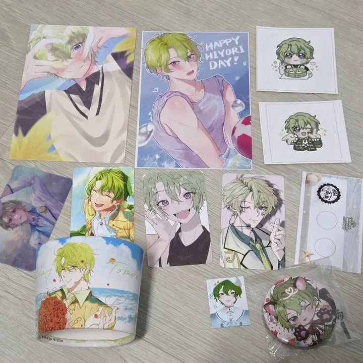 [BUNJANG] Tomoe Hiyori Birthday Cafe Present Set / 토모에 히요리 생카 전프레