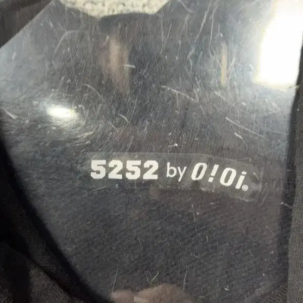 [BUNJANG] OIOI Logo Black Hoodie / OIOI 5252 로고 블랙 후드티 FREE