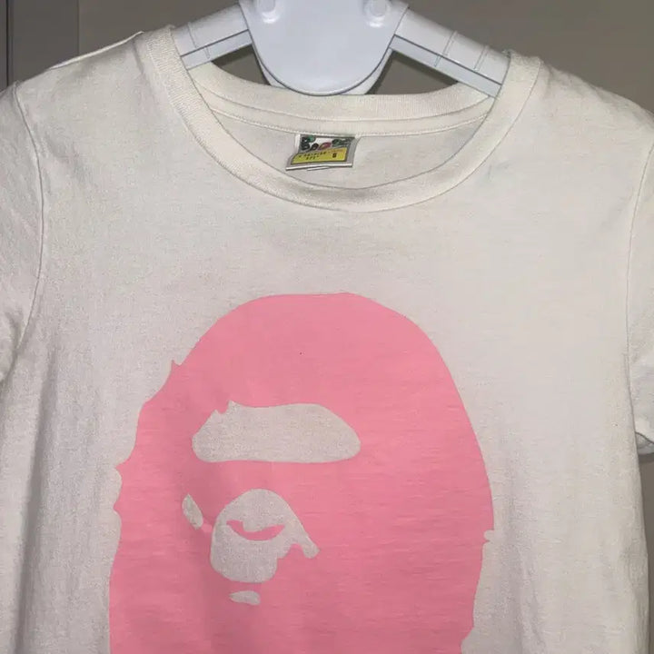 [BUNJANG] BAPE Pink Logo T-shirt / BAPE 베이프 티셔츠 핑크 로고