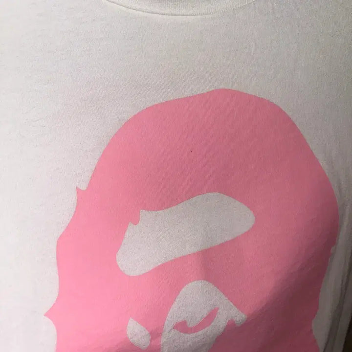 [BUNJANG] BAPE Pink Logo T-shirt / BAPE 베이프 티셔츠 핑크 로고