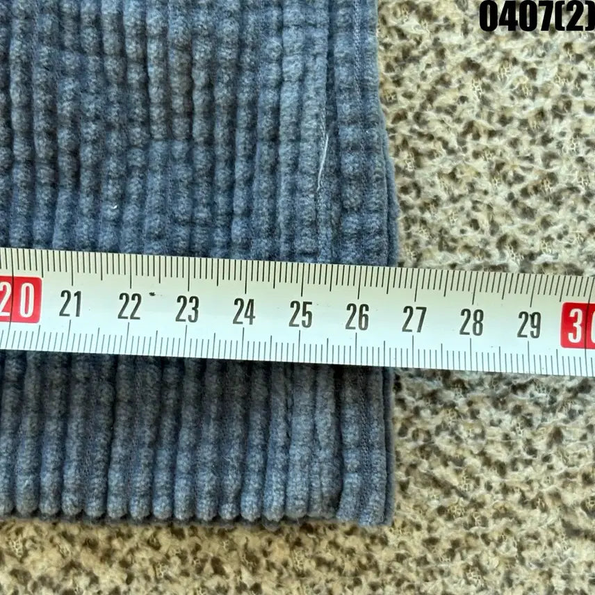 [BUNJANG] FOETO Navy Corduroy Cargo Wide Pants (M) / FOETO 네이비 코듀로이 카고 와이드 팬츠 M
