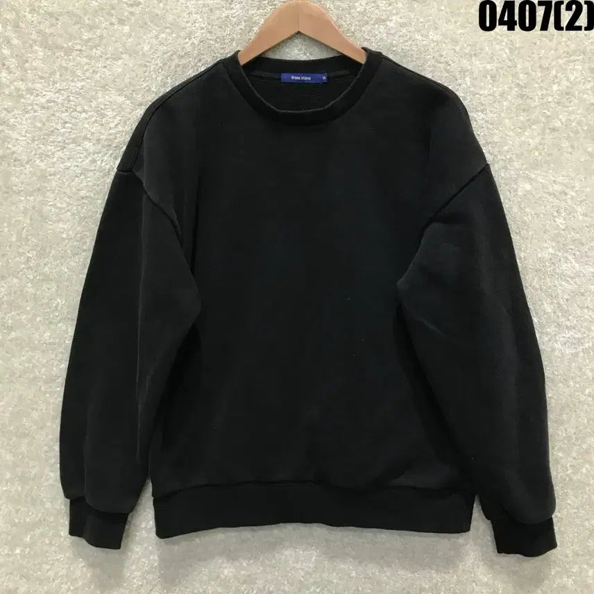 [BUNJANG] Frank Stone Black M Size Sweatshirt / Frank Stone 블랙 맨투맨 티셔츠 m