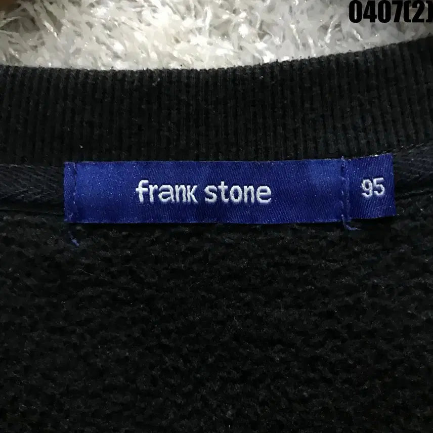 [BUNJANG] Frank Stone Black M Size Sweatshirt / Frank Stone 블랙 맨투맨 티셔츠 m