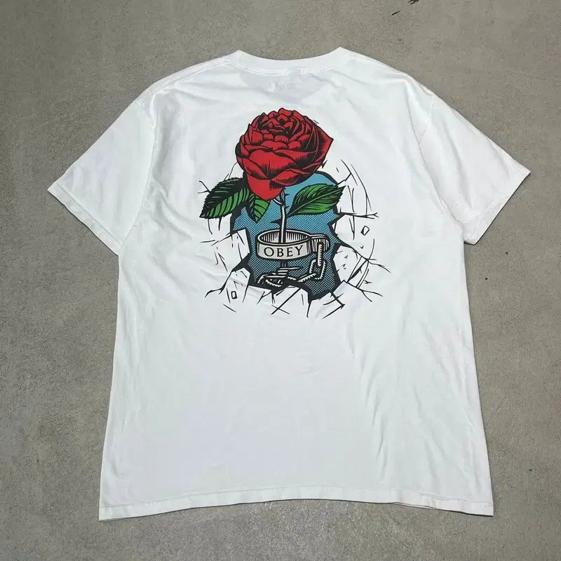 [SOLD OUT] 오베이 프린팅 반팔티 s10568