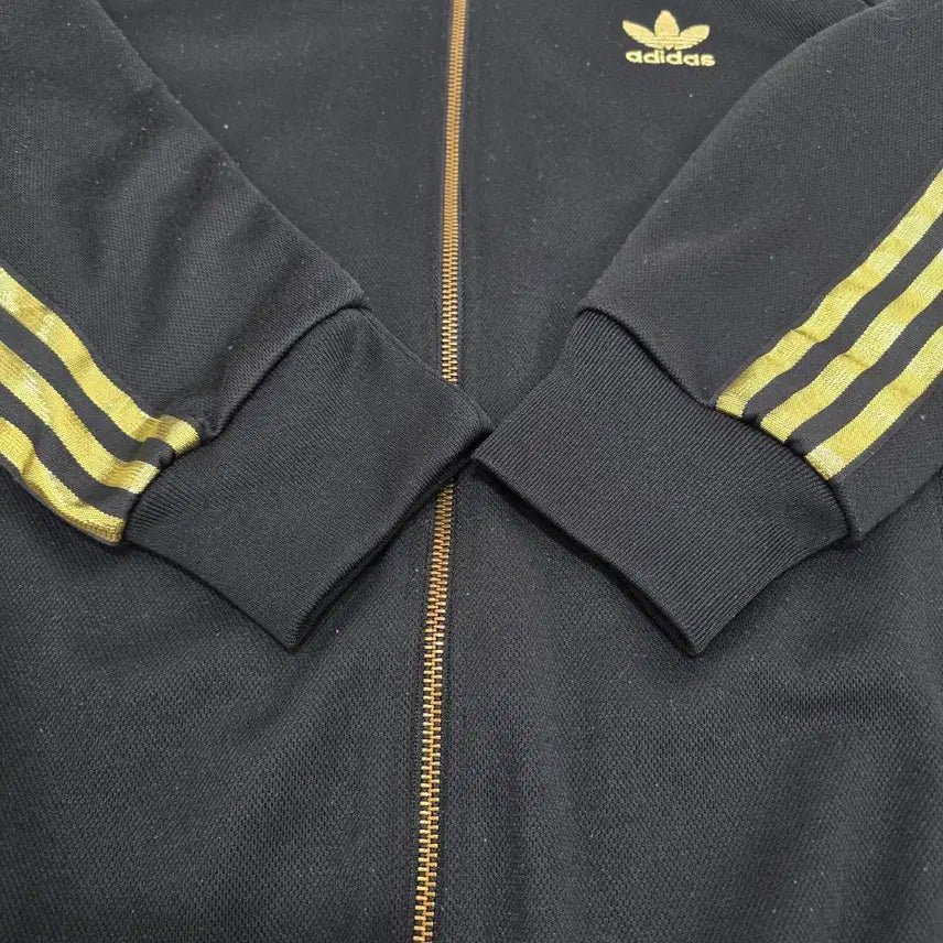 [BUNJANG] Adidas 50th Anniversary Black/Gold Superstar Track Top / 아디다스 50주년  블랙/골드 슈퍼스타 트랙탑