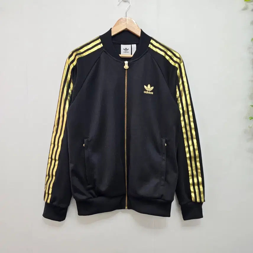 [BUNJANG] Adidas 50th Anniversary Black/Gold Superstar Track Top / 아디다스 50주년  블랙/골드 슈퍼스타 트랙탑