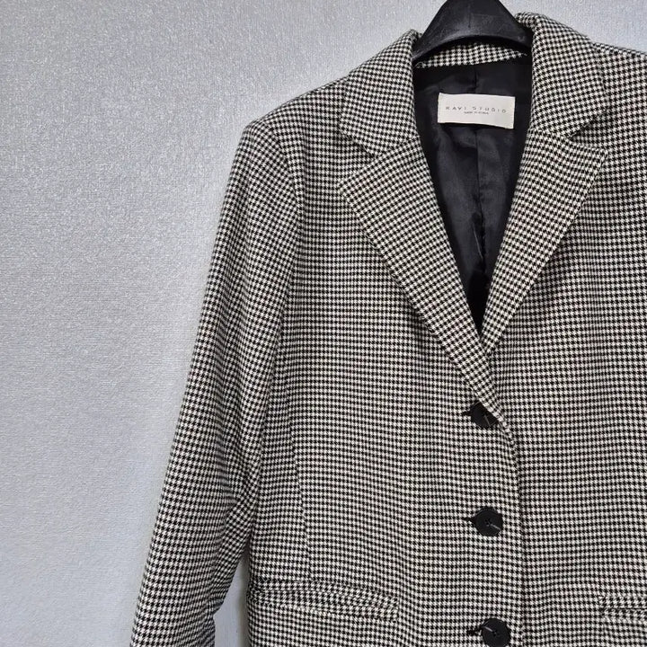 [BUNJANG] RAVI STUDIO Houndstooth Check Jacket / RAVI STUDIO 하운드투스 체크 자켓 66