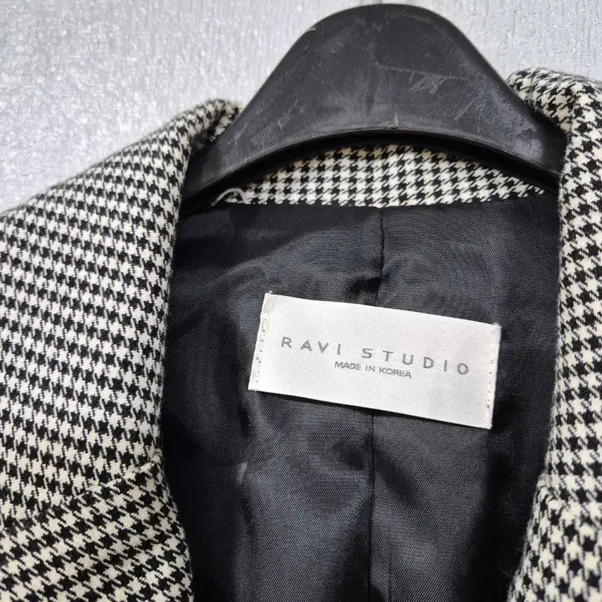 [BUNJANG] RAVI STUDIO Houndstooth Check Jacket / RAVI STUDIO 하운드투스 체크 자켓 66