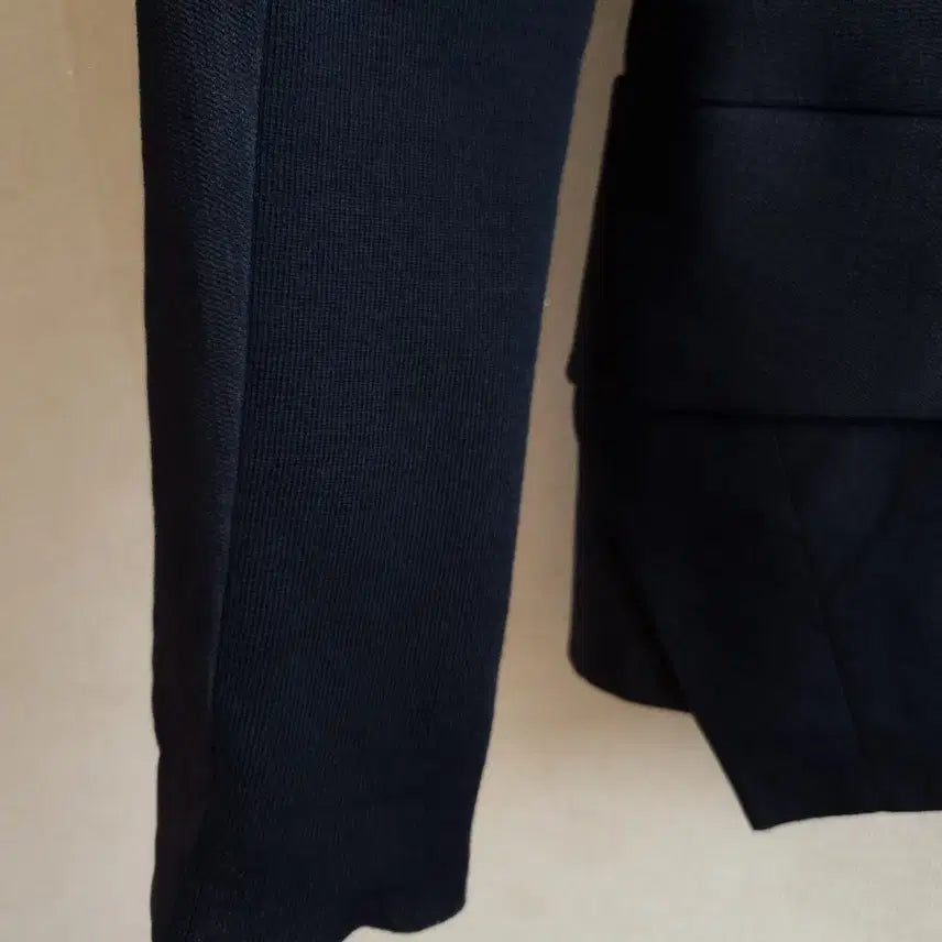[BUNJANG] Time Navy Collarless Jacket / 한섬 타임 네이비 노카라 자켓