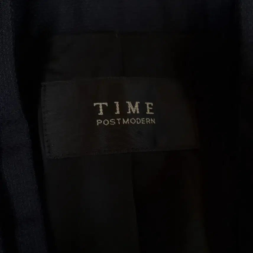[BUNJANG] Time Navy Collarless Jacket / 한섬 타임 네이비 노카라 자켓