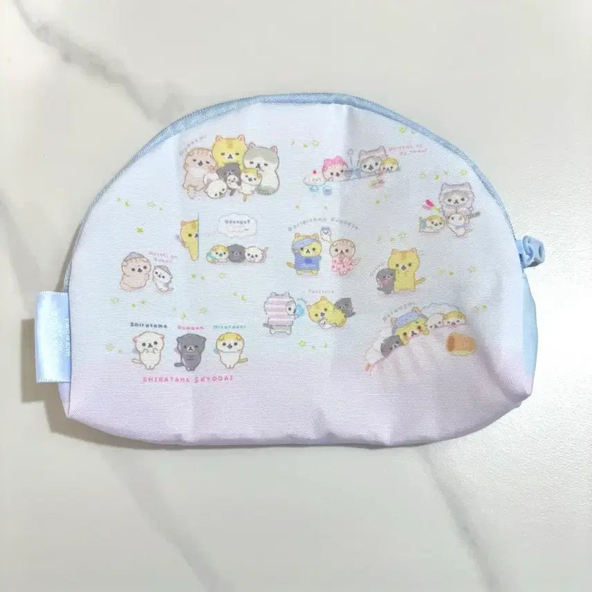 [BUNJANG] San-X Corocorocoronya Half-Moon Pouch / 산엑스 코로코로코로냐 반달형 파우치