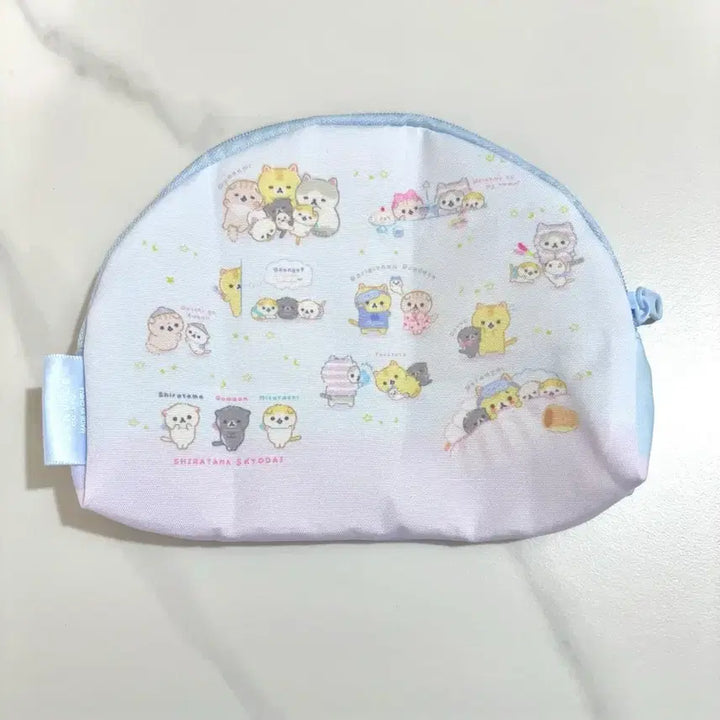 [BUNJANG] San-X Corocorocoronya Half-Moon Pouch / 산엑스 코로코로코로냐 반달형 파우치