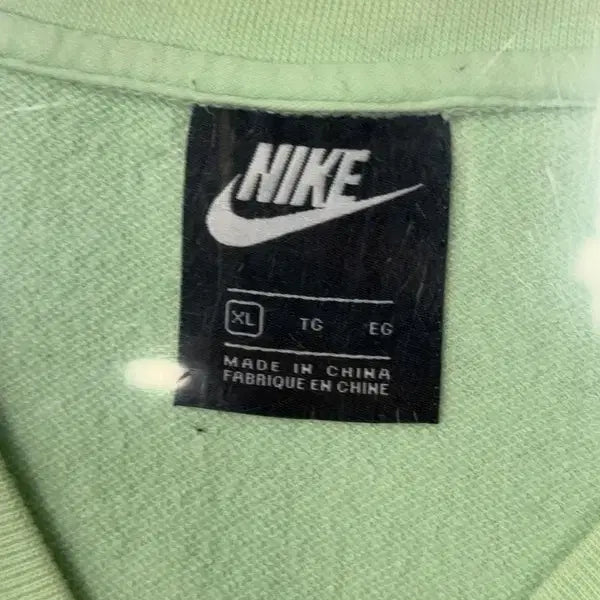 [BUNJANG] Nike Light Green Crewneck Sweatshirt XL / 나이키 라이트 그린 맨투맨 XL