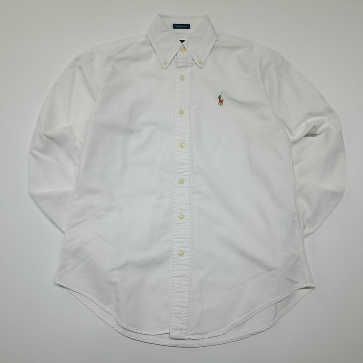 [BUNJANG] Polo Ralph Lauren 2000s Multi-Pony Oxford Shirt White Women&