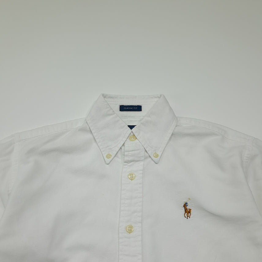 [BUNJANG] Polo Ralph Lauren 2000s Multi-Pony Oxford Shirt White Women&