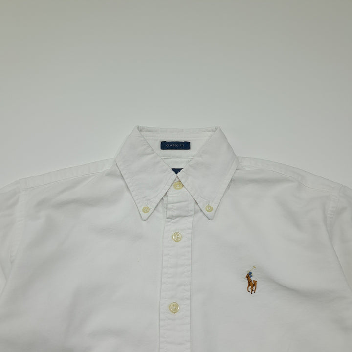 [BUNJANG] Polo Ralph Lauren 2000s Multi-Pony Oxford Shirt White Women&
