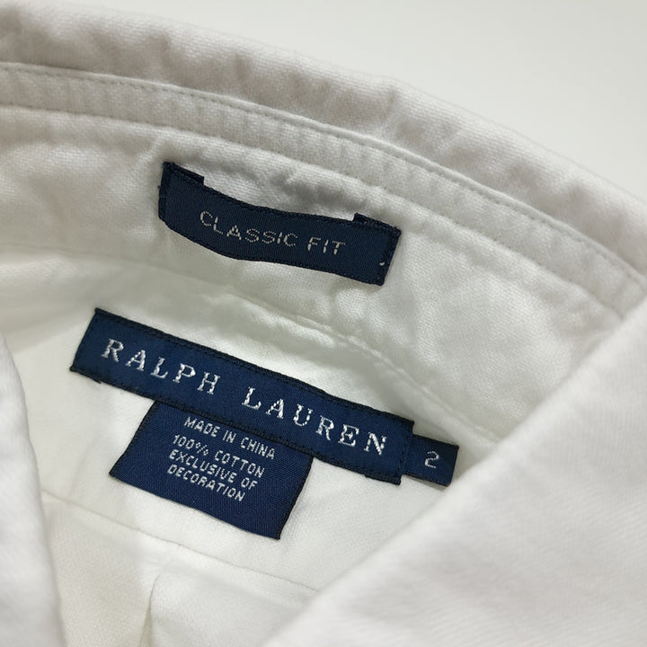 [BUNJANG] Polo Ralph Lauren 2000s Multi-Pony Oxford Shirt White Women&