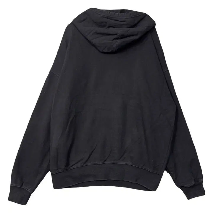 [BUNJANG] OIOI Logo Embroidered Black Hoodie / OIOI 로고 자수 블랙 후드티 M