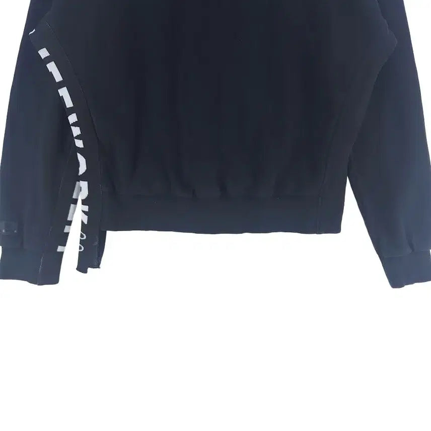 [BUNJANG] Life Work Black Asymmetric Sweatshirt / [여F]라이프워크 블랙 비대칭 스웻[63-077]/레이디블루