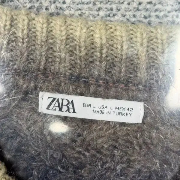 [BUNJANG] ZARA Vintage Pattern Knit L / 자라 빈티지 패턴 니트 L