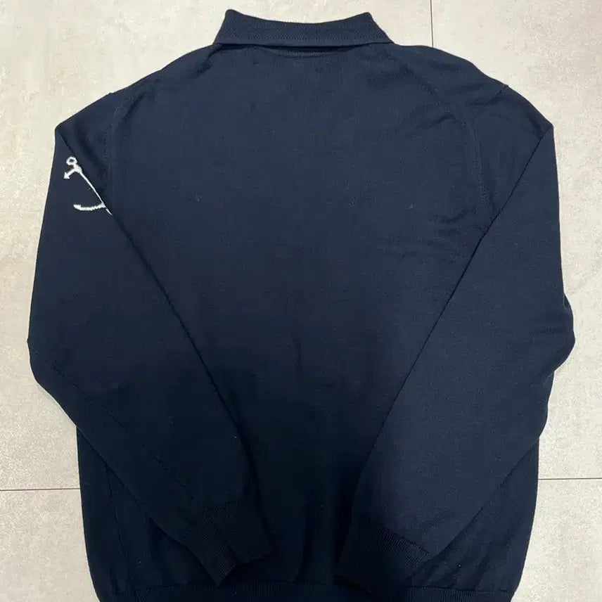 [SOLD OUT] [Guernsey Woollens] 건지 울른스 남성 긴팔 카라 니트 네