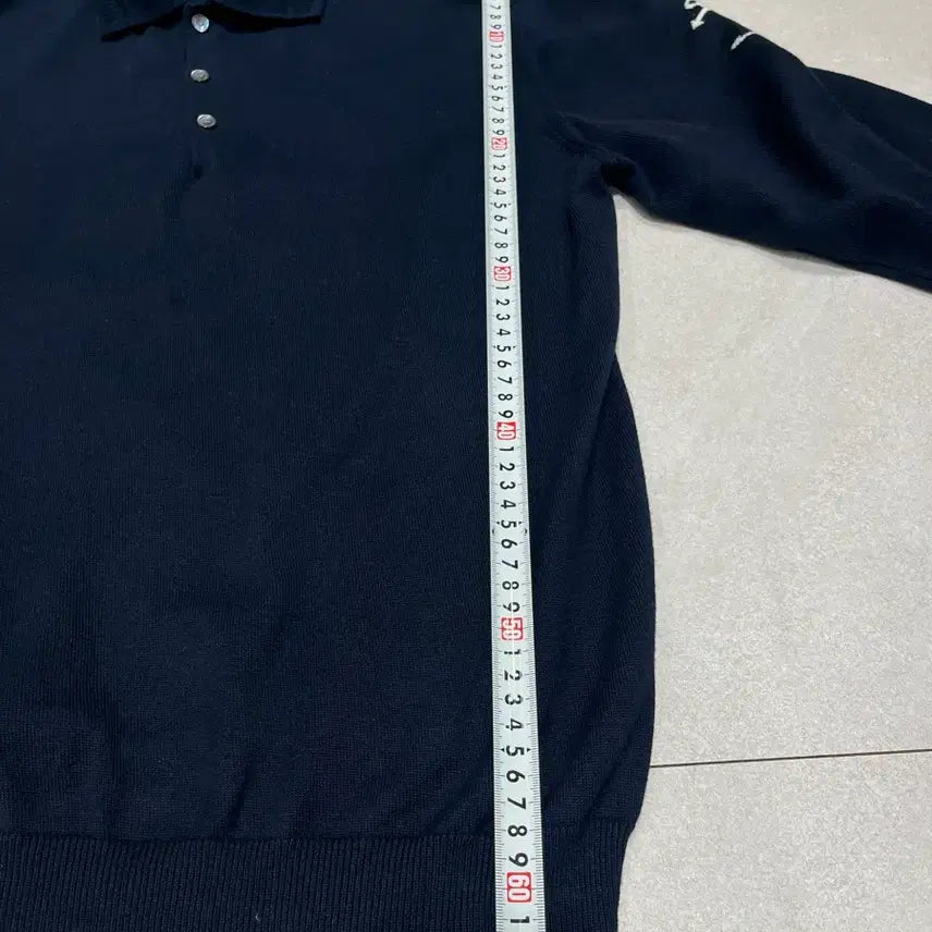 [SOLD OUT] [Guernsey Woollens] 건지 울른스 남성 긴팔 카라 니트 네