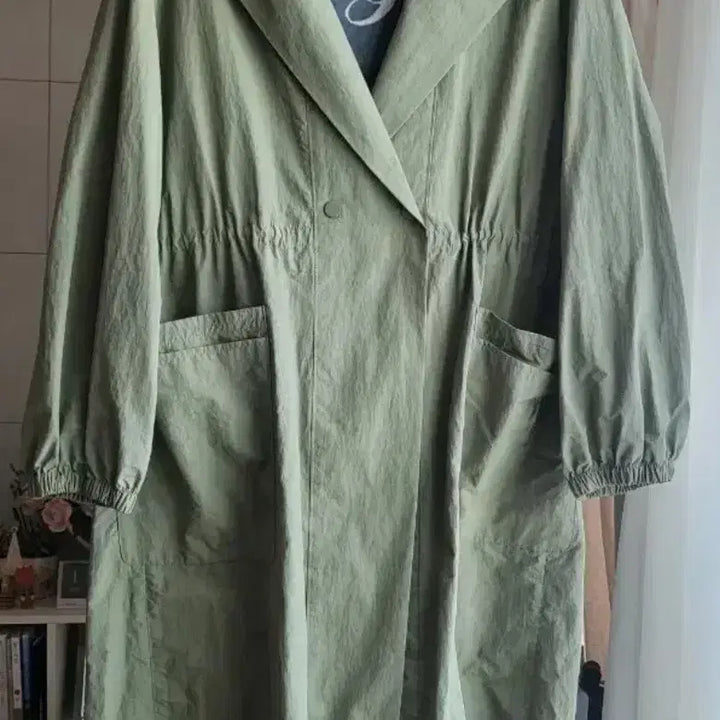 [BUNJANG] ZICOT Hooded Long Coat (55-66) / 지컷 후드 롱 자켓 55~66