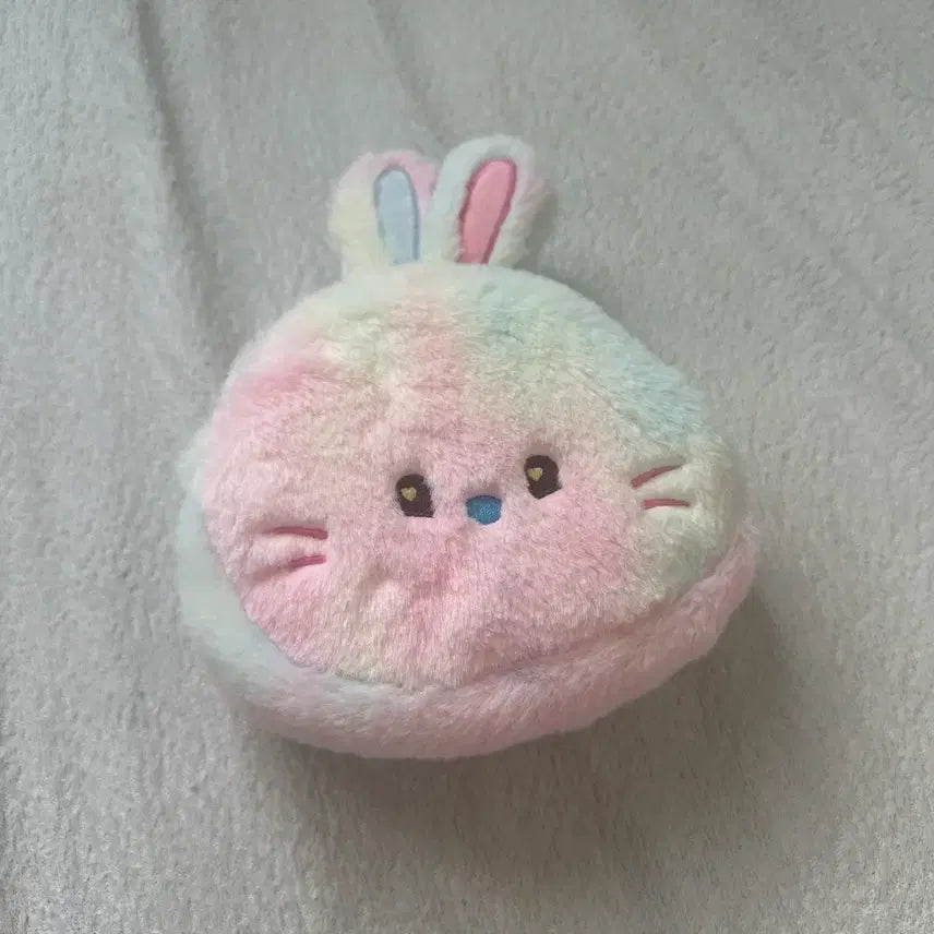 [BUNJANG] NewJeans Bunnyini Plush Multi Pouch Pink / 뉴진스 버니니 플러시 멀티 파우치 핑크